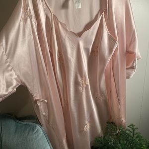 Soft + Feminine Blush Pink Slip and Kimono!